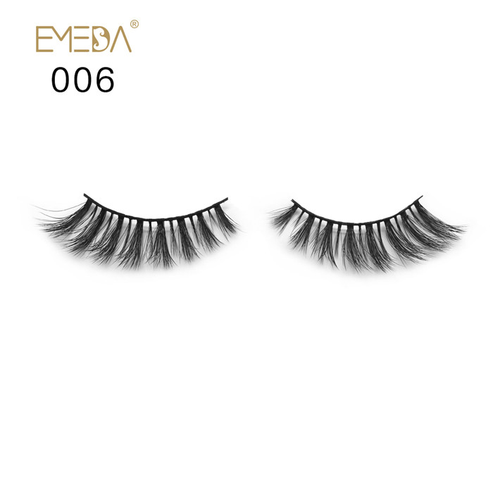 Dense 3D silk eyelash supplier fake lashes JH134